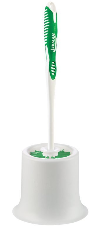 Libman Toilet Bowl Brush 16.75 In. &amp; Caddy