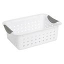 Sterilite Small Ultra Basket, White