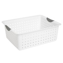 Sterilite Large Ultra Basket, White