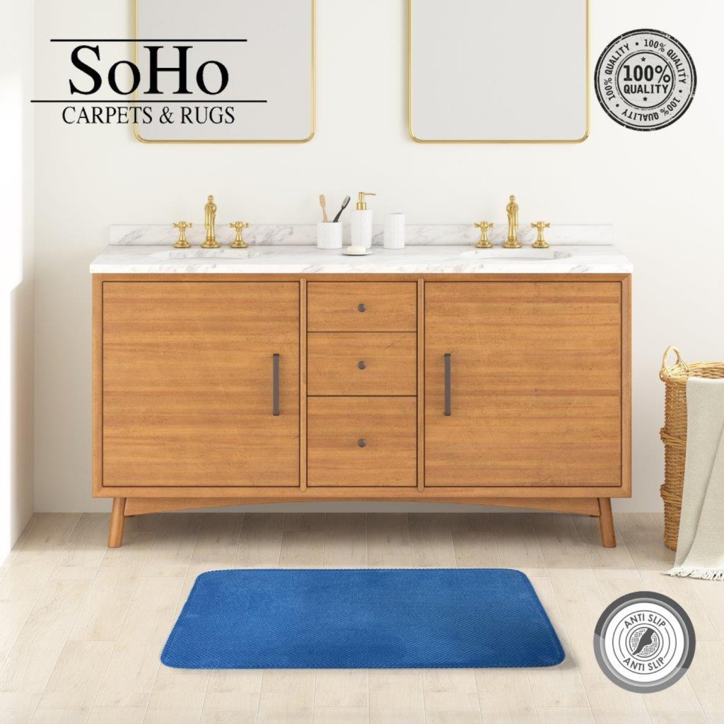 SoHo Carpets Memory Foam Bath Mat 50x80cm