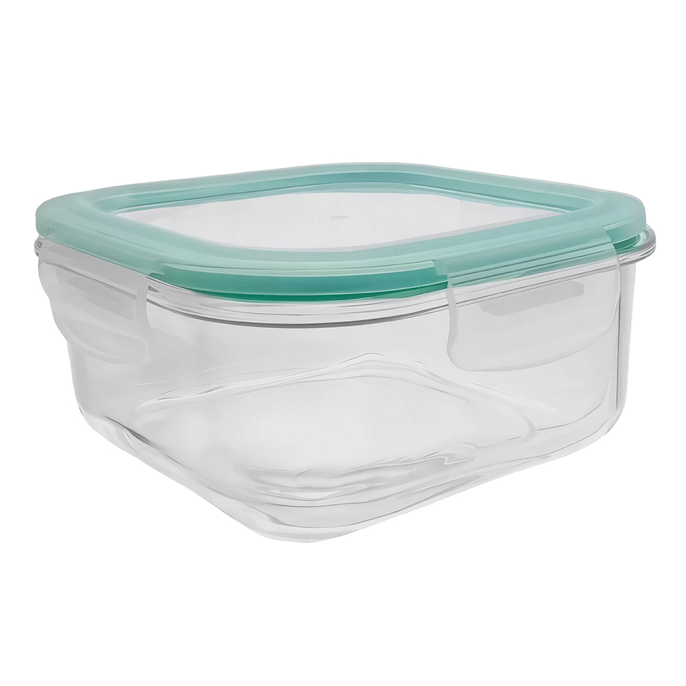 Fusion Gourmet Glass Food Storage Container Square 310ml
