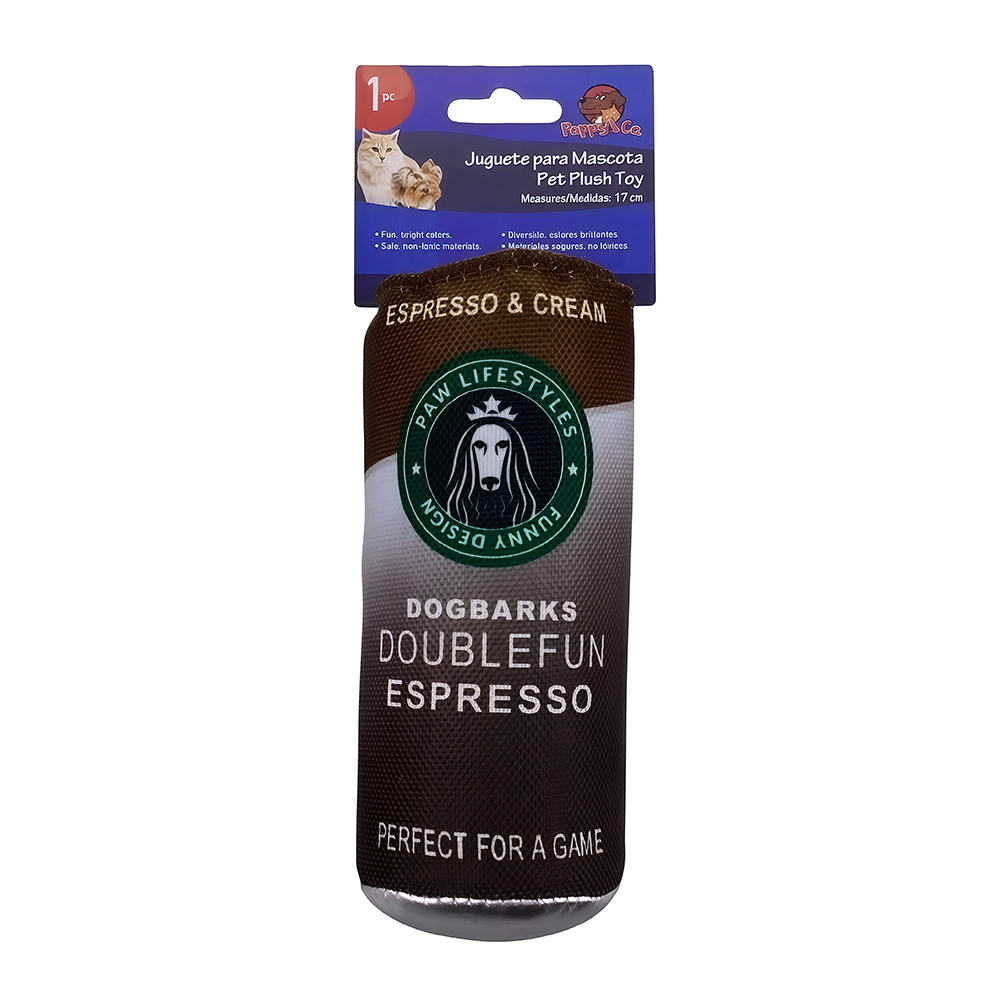 Puppy &amp; Co Pet Plush Toy (Coffee)