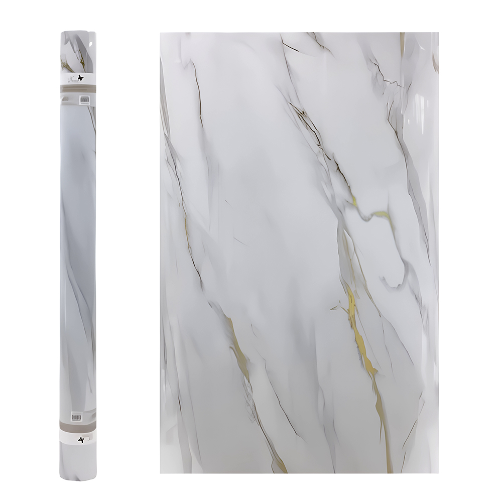 Decore Self-Adhesive Wall Tile with Gold Foil 1.2 x 3M
