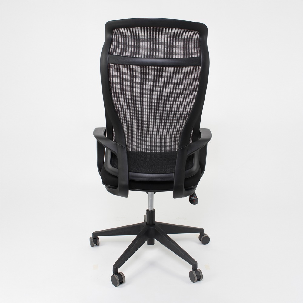 Mobel Office Swivel Chair, Black - 23.6 In. x 25.1 In. x 45.2 In. (W60 X D64 X H115 cm)