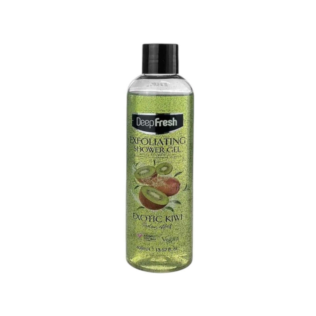 Deep Fresh Exfoliating Shower Gel 400ml Kiwi