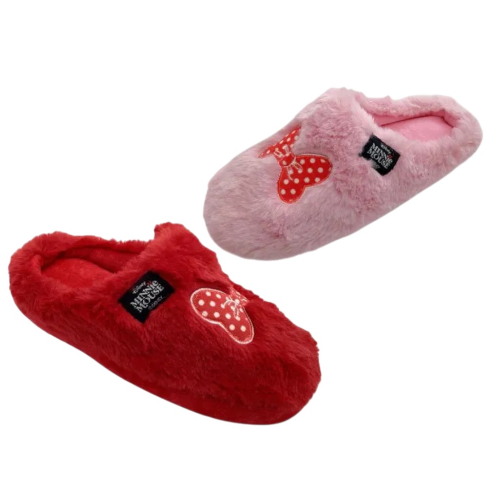 Disney Minnie Indoor Shoes, Red/ Pink