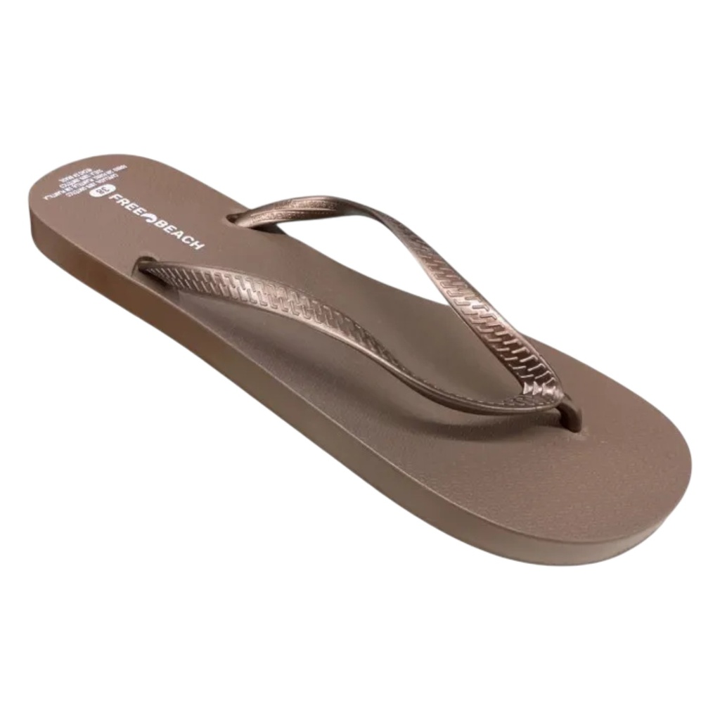 Freebeach Ladies Slippers 35-40 Chocolate