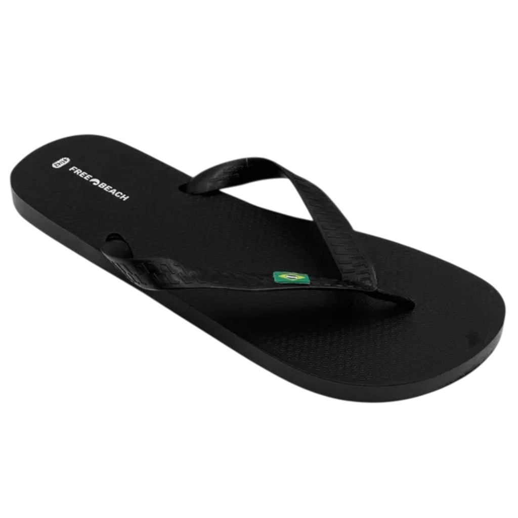 Freebeach Mens Slippers 37-44 Black