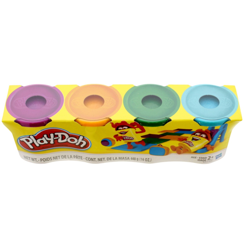 Play-Doh Bright Colours Set (4-Pack)