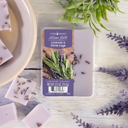 [3400S] Candle Warmers Artisan Wax Melts, Lavender &amp; White Sage