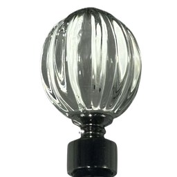 [HHHD-CTRD-01093 (RH010-120BN) CHCR30012] Classy Homes Curtain Rod 66-120 in Single Black Nickel 16/19