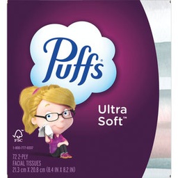 [3700097788] Puffs Ultra Soft Facial Tissue, 1 Mega Cube Box (72-Count)