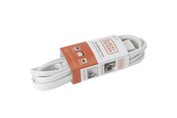 [973-BDE9720017] Black &amp; Decker Indoor Extension Cord 9 Ft.