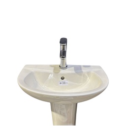 [Sr-3025B] Royal Homes Pedestal Sink Bone