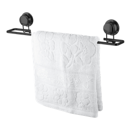 [734-L1212-BK / 734-1438231B RHTBWSS31694] Royal Homes Flat Towel Bar With Super Suction, Black