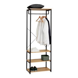 [KCWF2024082615-OAK] Kenneth Cole Hermann Aero Tower Coat Valet, Oak