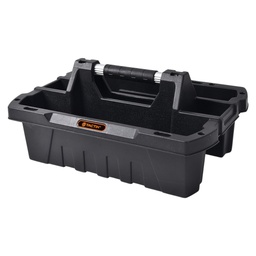 [320202#] Tactix Plastic Tote Tray Organizer 19.5 In. 50cm