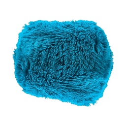 [730-1406433] Toskana Collection Plush Pillow, Turquoise