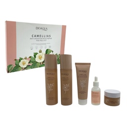 [006-BQY46048] Bioaqua Camellia Antioxidant Moisturizing Repair 5pc Set
