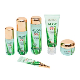 [006-BQY14788] Bioaqua Aloe Soothing &amp; Moisturizing 6pc Set