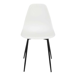 [KCWF202408261-WH] Kenneth Cole Nikola Chair, Frost White