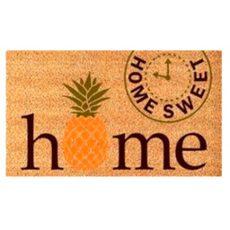 [HHHD-FLMT-01088 / RH3333] Classy Homes PVC-Backed Coir Mat with Bleached Base, 18 x 30 In., 15mm Thick