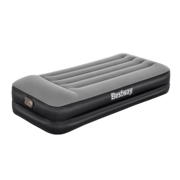 [67629] Bestway Tritech Air Mattress Twin Built-in AC Pump 75 In. x 38 In. x 18 In./1.91M x 97cm x 46cm 