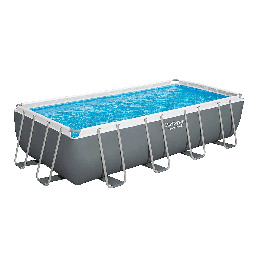 [56467] Bestway Steel Pro MAX Rectangular Pool Set 18 Ft. x 9 Ft. x 48 In./5.49M x 2.74M x 1.22m 
