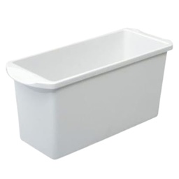 [72508006] Sterilite Ice Cube Bin 13.2 x 5 x 6 In. White