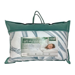 [730-1446832] Home Living Eucalyptus Memory Foam Pillow 50x70cm, Green