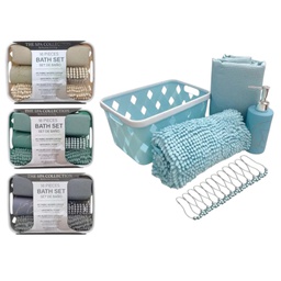 [734-1456947] Spa Collection 16pc Bath Accessory Set