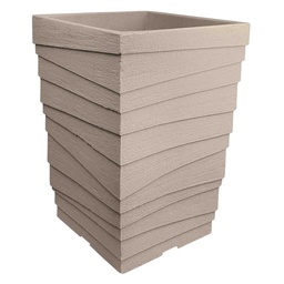 [767-JVIQ36D] Japi Italian Quadratto Planter Square, Sand