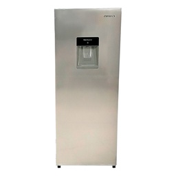 [AWHSDC18001] Aiwa Single-Door Refrigerator with Water Dispenser 180L 6.4 Cu. Ft. Stainless Steel