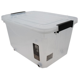 [GMDP-FDSR-01031 / DMSKBW32 / DMKSBW32/ZY-132 / KSBW32/ZY-132] Duramade Plastic Storage Tote with Wheels 32L
