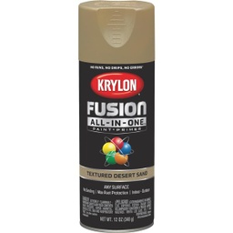 [K02781007] ^Krylon Fusion All-In-One Textured Spray Paint &amp; Primer, Desert Sand