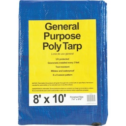 [725264] ****Do it Best Woven General Purpose Tarp 8 Ft. x 10 Ft. Blue