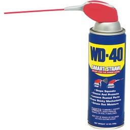 [490057] ****WD-40 Aerosol Multi-Purpose Lubricant with Smart Straw 12 Oz.