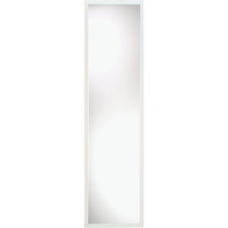 [20-6230] Home Decor Innovations Suave Plastic Door Mirror 13 In. x 49 In., White