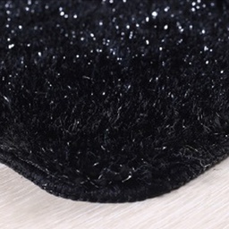 [CHBMS24593] ****Classy Homes Bath Mat Black 20In. x 32In.