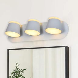 [D9186WH-3 / 9186WH-3 RHVWL24844] Royal Homes 3-Light Vanity Wall Lamp LED 22W, White