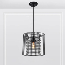 [D9851H / 9851H RHPL24901] Royal Homes Pendant Light, Black E27 40W