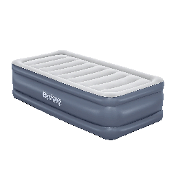 [6713H] Bestway Tritech Twin Air Mattress with Built-in AC Pump 75 x 38 x 20 In. /1.91m x 97cm x 51cm