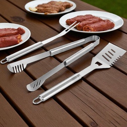[137555.03] Oster Baldwyn 3pc Barbecue Tool Set, Stainless Steel

