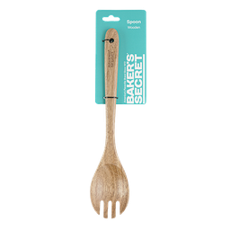 [BS40180] ****Baker's Secret Salad Spoon Acacia Wood 13 In. (33cm)