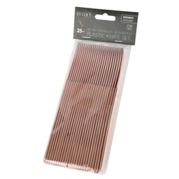 [819-05648] Disposable Knives 25-pack, Rose Gold