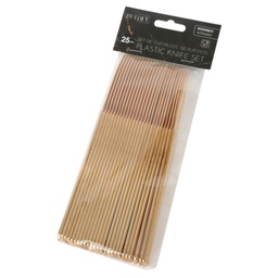 [819-05645] Disposable Knives 25-pack, Gold