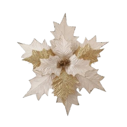 [XQ1414K0152CH] ****Christmas Poinsettia 30x46cm